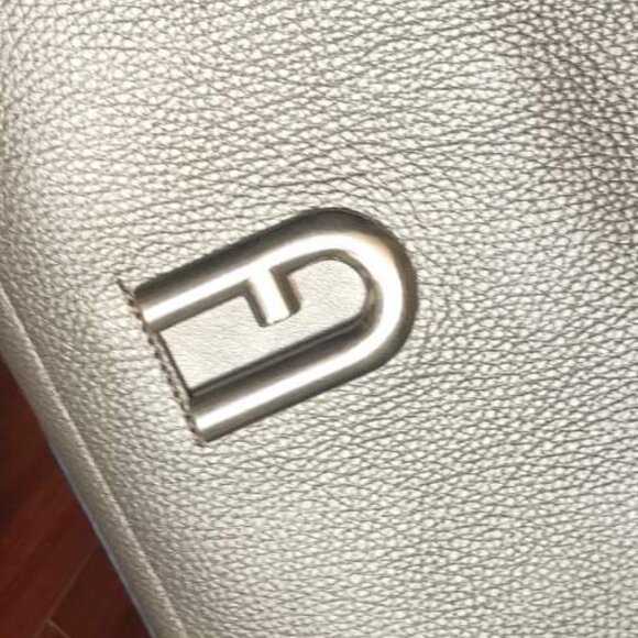 FURLA Primula Small Hobo Metallic Leather Bag Small - Picture 10 of 11